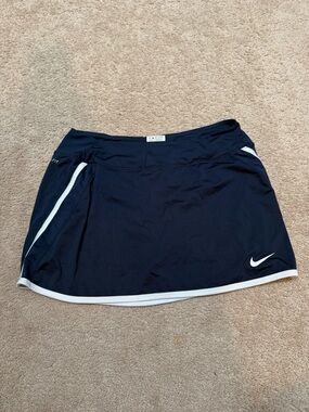 Nike Tennis Skirt/Skort - Navy/White